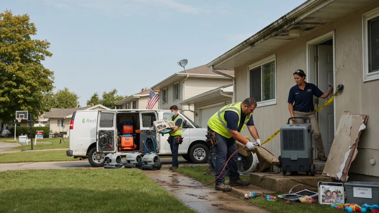Water Damage Restoration in New Knoxville, OH near me